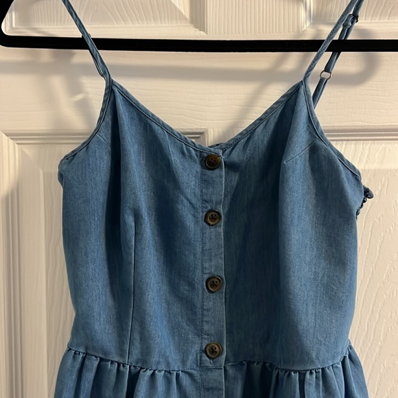 Japna Denim Chambray Dress - Picture 3 of 9